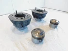 Bmw Airhead R65LS Silver Engine Motor Cylinder Barrel Jugs W/ Pistons Used. Price: $379.95.