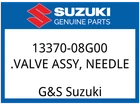 Suzuki Oem Part 13370-08G00 .valve Assy, Needle New. Price: $56.58.