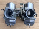 Vintage Keihin Dual Motorcycle Carburetor 746D MH7 Kawasaki KZ400 Yamaha TX500 New. Price: $760.75.