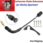 Cv Carburetor Choke Cable Relocation Bracket For Harley Sportster 883 1200 88-06 New. Price: $24.64.