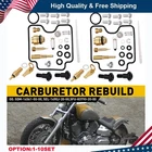 For Yamaha V-star XVS1100A Classic 2000-2009 Carburetor Repair Rebuild Kit New. Price: $21.84.