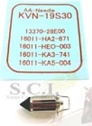 Honda ATC250R CR125 CR250 XR400 CR500 XR600R XR650R Carb Float Needle New. Price: $30.89.