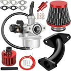 Stage 2 Intake Manifold Carburetor Kit For 79CC Moto 80CC 105CC MBX10 Mini Bike New. Price: $71.91.