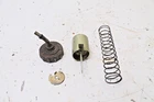 1978 Yamaha DT125E Carburetor Top Cap Chamber With Slide And Spring Used. Price: $53.10.