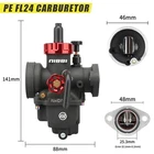 Nibbi Racing PE24FL Flange Carburetor Kit For Mini Bike PE24YJ-FL-B New. Price: $56.88.