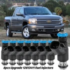 X8 Oem Fuel Injectors For 2010-2013 Chevrolet Silverado 1500 5.3L V8 New. Price: $79.99.