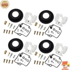 Set Of 4 Carburetor Repair Kit W/ Float For Suzuki GSX600F Katana 1990-96 New. Price: $23.74.