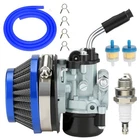 2 Stroke 80CC Carburetor Assembly For 100CC 49CC 50CC 66CC Engine Blue New. Price: $26.16.