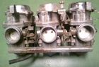 1980 Yamaha XS850 Sg Special Carburetor Rack Ih 710 Parts Only Missing Choke Used. Price: $140.79.