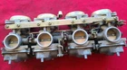 1987 Yamaha FZ700 Genesis Oem Carburetors Carbs Intake Assembly 2KT Used. Price: $284.95.