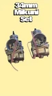Mikuni 34MM Right & Left Round Slide Carbs Set For Banshee / XS650 Others New!. Price: $300.00.