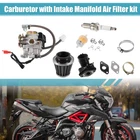 1 Set Motorcycle Carburetor Replace For GY6 50CC 49CC 80C Black Silver Tone New. Price: $30.29.