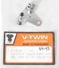 V-twin 35-0150 Carburetor Throttle Cable Bracket Short Sns Harley Davidson New. Price: $39.77.