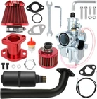 Stage Kit VM22 Carburetor Exhaust Pipe Muffler 196CC 224CC Yoxufa CT200U MB200 New. Price: $95.77.