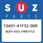 13401-41F32-000 Suzuki Body Assy,throttle 1340141F32000, New Genuine Oem Part. Price: $1039.94.