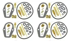 4 Set Carburetor Rebuild Repair Kit CB500 Four For 16010-323-315 New. Price: $44.97.