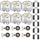 6 Pcs-ultimate Carburetor Repair Rebuild Kit For Honda New. Price: $31.25.