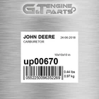 UP00670 Carburetor Fits John Deere (surplus Open Box) New. Price: $208.33.