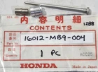 New 1982-83 Honda Goldwing Carb Needle Jet Set Oem 16012-MB9-004. Price: $22.99.