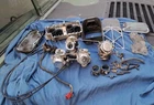1984 Honda Sabre & Air Box Filter Carburetor Set For 700CC V4. Price: $229.99.