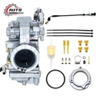 Polished Carburetor For Mikuni HSR45 45MM Harley Evo Twin Cam With Choke Cable New. Price: $113.92.