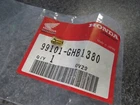 Nos Honda #138 Jet CBR600 CM250 CR80 FT500 NX250 XL600 CR250 99101-GHB1380 New. Price: $18.99.