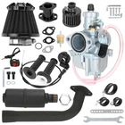Yoxufa VM22 Carburetor 212CC Exhaust Muffler Stage Kit Replacement Black New. Price: $105.27.