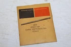 Genuine Harley-davidson Aermacchi Rapido Baja Carburetor Metering Pin 27609-68P New. Price: $14.95.
