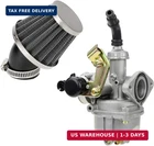 Hiaors PZ19 19MM Carburetor With Cable Choke 35MM Air Filter For 110CC 90CC New. Price: $42.09.