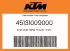 Ktm Genuine Float Gr. - 45131009000 New. Price: $57.96.
