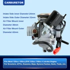 GY6 150 Cc Scooter Moped Carburetor For Atv Gokart Roketa Taotao Sunl Tank New. Price: $23.50.