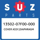 13502-07F00-000 Suzuki Cover Assy,diaphragm 1350207F00000, New Genuine Oem Part. Price: $44.10.