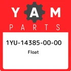 1YU-14385-00-00 Yamaha Float 1YU143850000, New Genuine Oem Part. Price: $102.80.