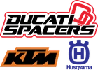 Throttle Spacer Kit Ktm+husqvarna 690/1090/1190/1290, 701 Enduro/vit/svart New. Price: $37.25.