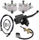 Front Rear Caliper +brake Hose Line For Kawasaki KLR650 2008-2018 New. Price: $109.99.