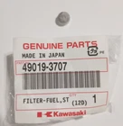 Kawasaki JF650, JH750, JT750 Strainer Fuel Filter Nos 49019-3707 (L-4896) New. Price: $13.25.