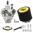 Nibbi PE17MM Flange Carburetor W/ Filter Kit For 80CC-100CC Dirt Pit Bike Taotao New. Price: $41.39.