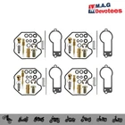 4 Pcs Carburetor Rebuild Kit For Honda CB750F 1977-1978/ CB750K New. Price: $16.70.