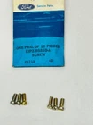 Ford E1PZ 9S510 Carburetor Choke Cap Screws Nos Package Of Only 6 New. Price: $15.95.