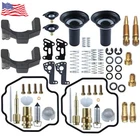 For Yamaha Virago 400 500 535 Carburetor Repair Kit Diaphragm Slides 2 Sets New. Price: $25.99.