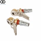 2PCS Air Tyre Chuck Ball Tire W/valve Stem Lock On Clip Inflator Steel Fitting New. Price: $7.68.