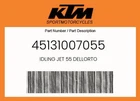 Ktm Genuine Idling Jet Dellorto - 45131007055 New. Price: $8.83.