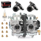 Carburetor Intake Manifold Boots For Yamaha XVS650 V-star 1998 1999 2003 New. Price: $379.99.