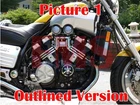Yamaha VMX12 Vmax Water Pump Gear Cover Emblems Tuning Fork Decals Stickers New!. Price: $25.00.