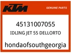 Ktm Oem Part 45131007055 Idling Jet Dellorto New. Price: $9.00.