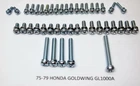 75-79 Honda Goldwing GL1000 Carburetor Screw Kit New. Price: $22.95.