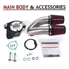 For Harley Cycle Tuned Induction Air Cleaners Intake Filter Freewheeler FLRT2017 New. Price: $259.00.