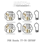 New 4 Pcs Carburetor Rebuild Kit For Honda CB750F 1977-1978/ CB750K. Price: $16.48.