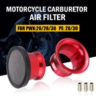 Motorcycle Carburetor Air Filter Cup Velocity Stack For Pwk 24/26/28/30MM New. Price: $12.88.