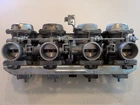 Used 1983 Honda CB550 Nighthawk Carburetors Set Rack Complete. Price: $100.00.